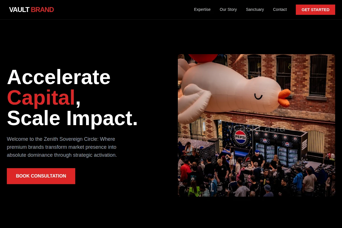 Vault Brand Activation