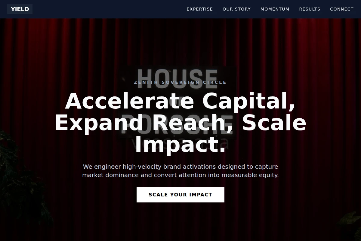 Yield Brand Activation