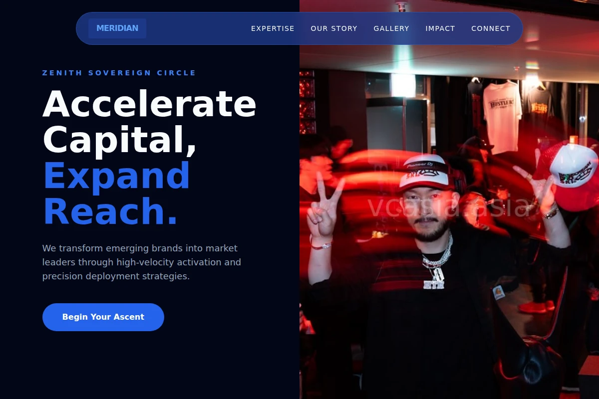 Meridian Brand Activation