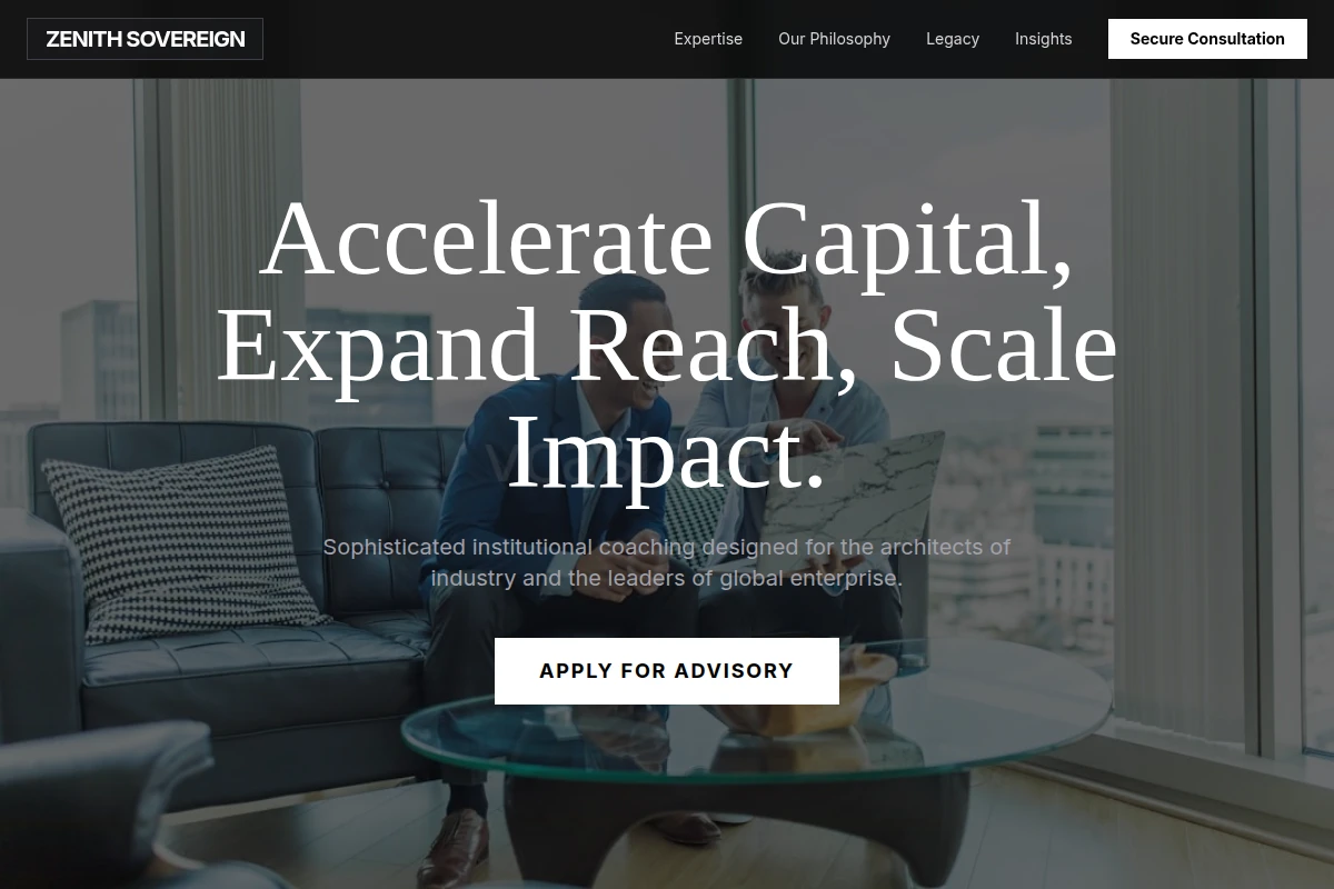 Institutional Business Coach